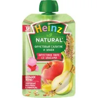 Heinz Пирей Фруктово-злаковый салат 90г