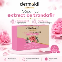 Dermokil sapun solid natural 100 g cu extract de trandafir - thumbs image 2