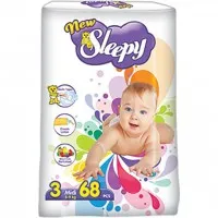 Sleepy Scutece Jumbo 3 Midi (5-9kg) 68buc