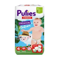 Pufies Pants Fashion & Nature, Maxi Pack N4 Maxi 9-15kg 44 buc