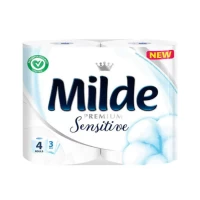 Milde Hartie igienica 4 role, 3 straturi, Sensitive