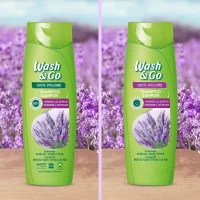 Wash&Go Sampon 360ml cu extract de Lavanda - thumbs image 3