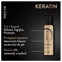 Syoss Мусс для волос Keratin Style Perfection 250мл - thumbs image 2
