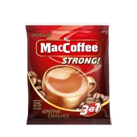 MacCoffee Bautura cafea 3in1 strong 16 g