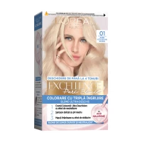 Excellence Vopsea de par 01 Blond Ultra Deschis Natural - thumbs image 1