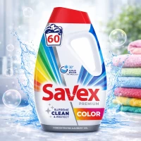 Savex Гель для стирки Premium Color 2.7л - thumbs image 2