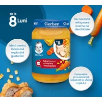 Gerber Piure de mix de legume cu vitel si paste 190g - thumbs image 2