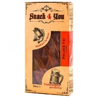 Snack 4 You Pollock Pai cu Chili sarat uscat 100g