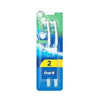 Oral-B Periuta de dinti 3D White, Fresh, 40 Medium, 1+1 buc