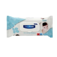 DeepFresh Влажные салфетки с крышкой 72 шт Lovely Baby