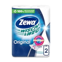Zewa Prosoape de hartie  Wisch&Weg Original, 2 straturi, 2 role, 45 foi