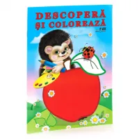 Cartea Descopera si coloreaza Fructe - thumbs image 1