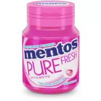 Mentos Guma de mestecat Pure Fresh Tutti Frutti 100gr