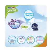 Подгузники BABYLINO Sensitive Economy N3 4-9кг, 56шт - thumbs image 3