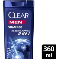 Clear Шампунь против перхоти 360мл Clean Action 2in1 - thumbs image 3