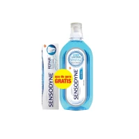 Sensodyne  Set Pasta dinti 75gr Repar&Protect + Apa de gura Cool Mint 500ml