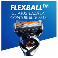 Станок для бритья мужской (Бритва) Gillette Fusion5 ProGlide Flexball с 2 сменными картриджами - thumbs image 5