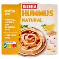 Ribella Hummus Pasta din Naut Natural fara Gluten 200g - thumbs image 2