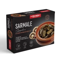 Cap Casa Mare Sarmale Gospodina cu ciuperci in frunza de vie 500g