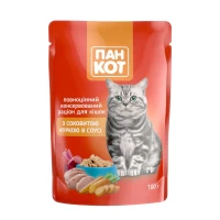 WISE CAT hrana pentru pisici gaina in sos 100g