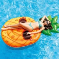 Saltea gonflabila pentru apa Ananas, 216×107×23 cm, max. 100 kg, Intex (58790) - thumbs image 2