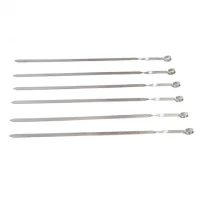 Set ace pentru frigărui LA GRATAR 45 cm, 6 bucăți