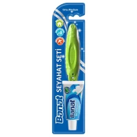 Banat Perie pentru dinti Travel, 1 bucata + Pasta de dinti, 15 ml - thumbs image 3