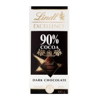 Lindt Excellence Темный шоколад с 90% какао 100 г