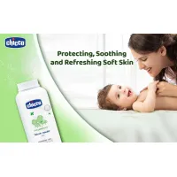 Защитная тальк-пудра Chicco Baby Moments, 150 гр, 0+ мес. - thumbs image 2
