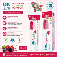 Dk Dent Pasta de dinti pentru copii cu zmeura 50 ml - thumbs image 2