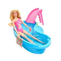 Игровой набор Barbie Отдых у бассейна - thumbs image 3