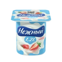 Iaurt Nejnii 1.2% cu suc de căpșuni 100 g
