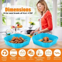 Tava pentru cuptor 20*20 cm, silicon A14166 - thumbs image 3