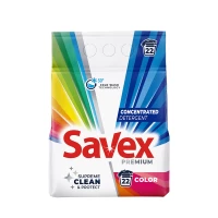 Savex Detergent automat 1.8 kg Premium Color, 22 spalari