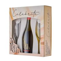Set Cadou Vin Spumant Apriori Muscat 0.75l + 2 pocale - thumbs image 2