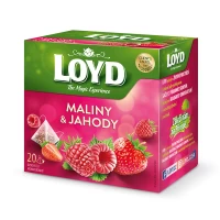 Ceai Loyd Tea zmeura si capsuna 20 buc
