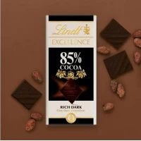 Шоколад Lindt Excellence швейцарский 85% какао, 100г - thumbs image 2