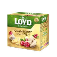 Ceai Loyd Tea merisoare si ghimbir 20 pak