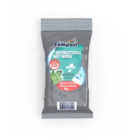 Ultra Compact Servetele umede 15 buc, anti-bacterial