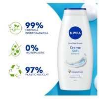 Nivea Gel de dus Creme Soft 750 ml - thumbs image 3