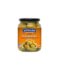 Apollon Olive verzi umplute cu portocale 370ml