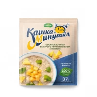 Fulgi de ovaz cu fructe Exotic punga Kaska-minutka 37g