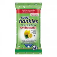 Wet Hankies servetele umede 15 buc Lemon - thumbs image 2