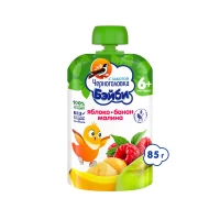 Chernogolovka Piure Mar, Banana, Zmeura (6 luni) 85g