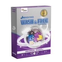 Wash&Free Detergent 400g universal, Iasomie si lavanda cu sapun de Marsilia