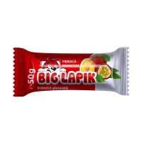 Big Lapik Branzica glazurata cu Piersic si maracuia 50 gr
