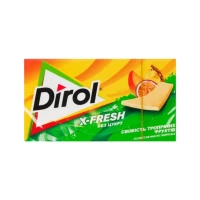 Dirol X-fresh Guma de mestecat Fructe tropicale 13,5 g