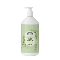 On Line Gel dus Aloe Touch 2in1 cu glicerina si vitamina E 1000ml