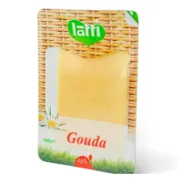 Зрелый сыр твердый Гауда Latti 45% нарезка 150г - thumbs image 1