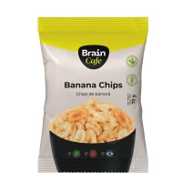 Brain Cafe Chips de banana 70 g